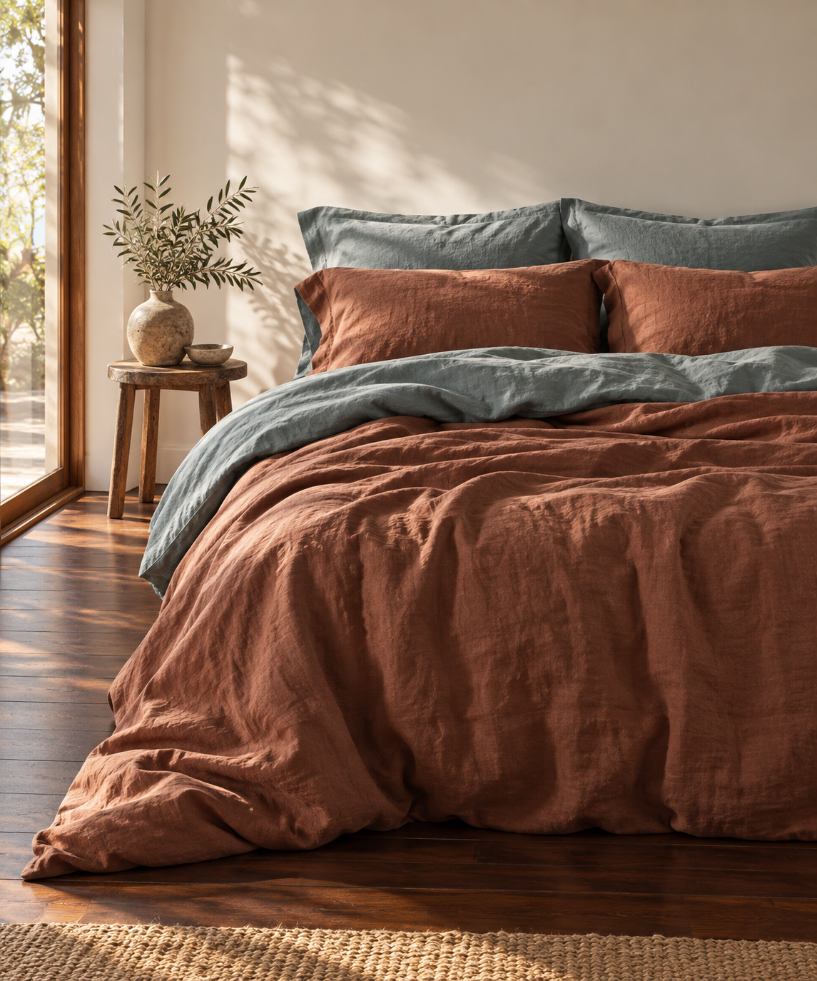 Linen Flat Sheet - Côte