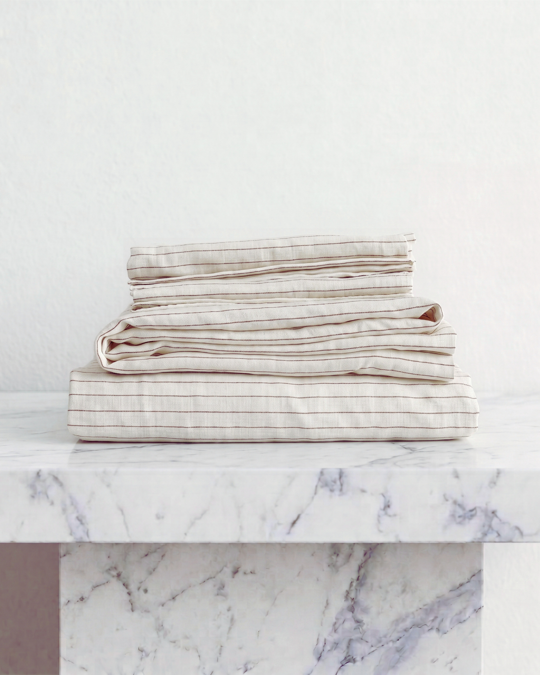 Linen Duvet Cover - Sienna Stripe-1