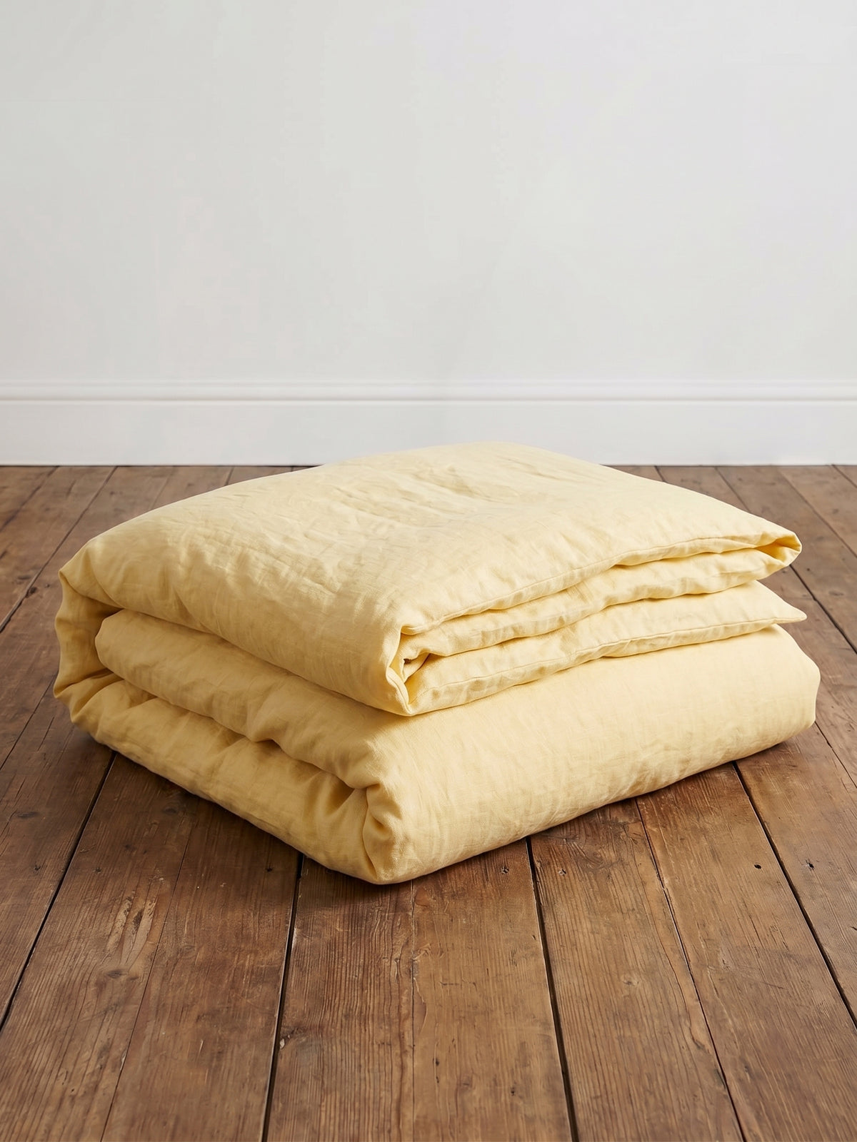 Linen Bedding Set - Butter (10% off)