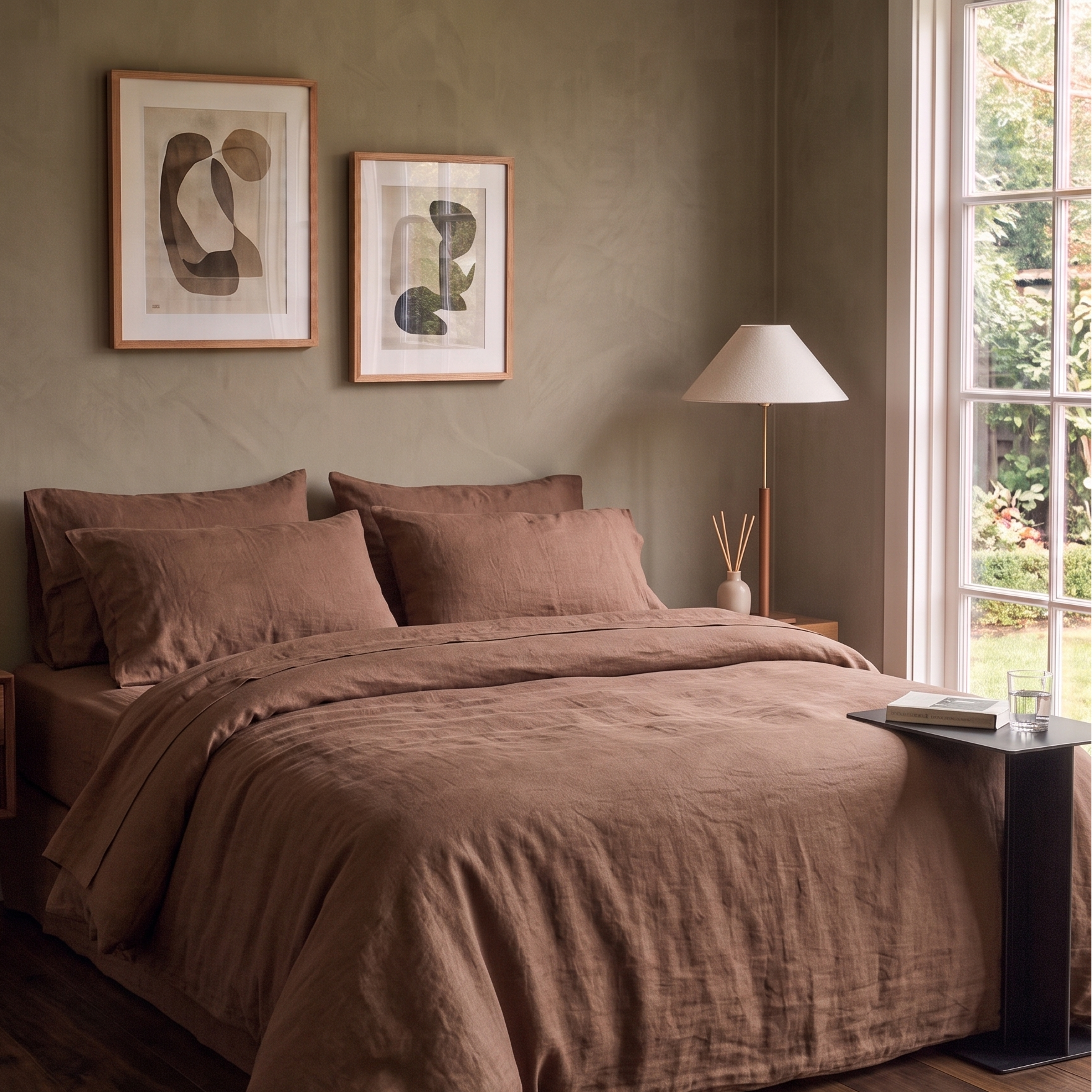Linen Pillowcases - Ganache (Set of 2)-2