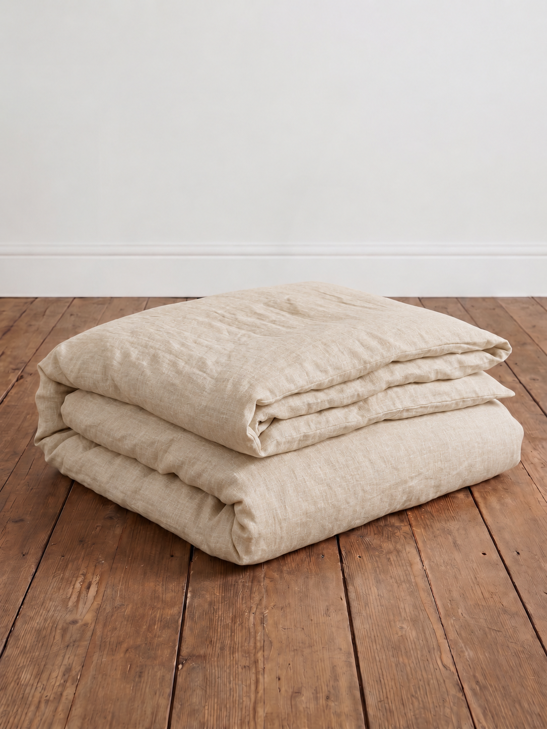Linen Bedding Set - Oatmeal Stone (10% off)