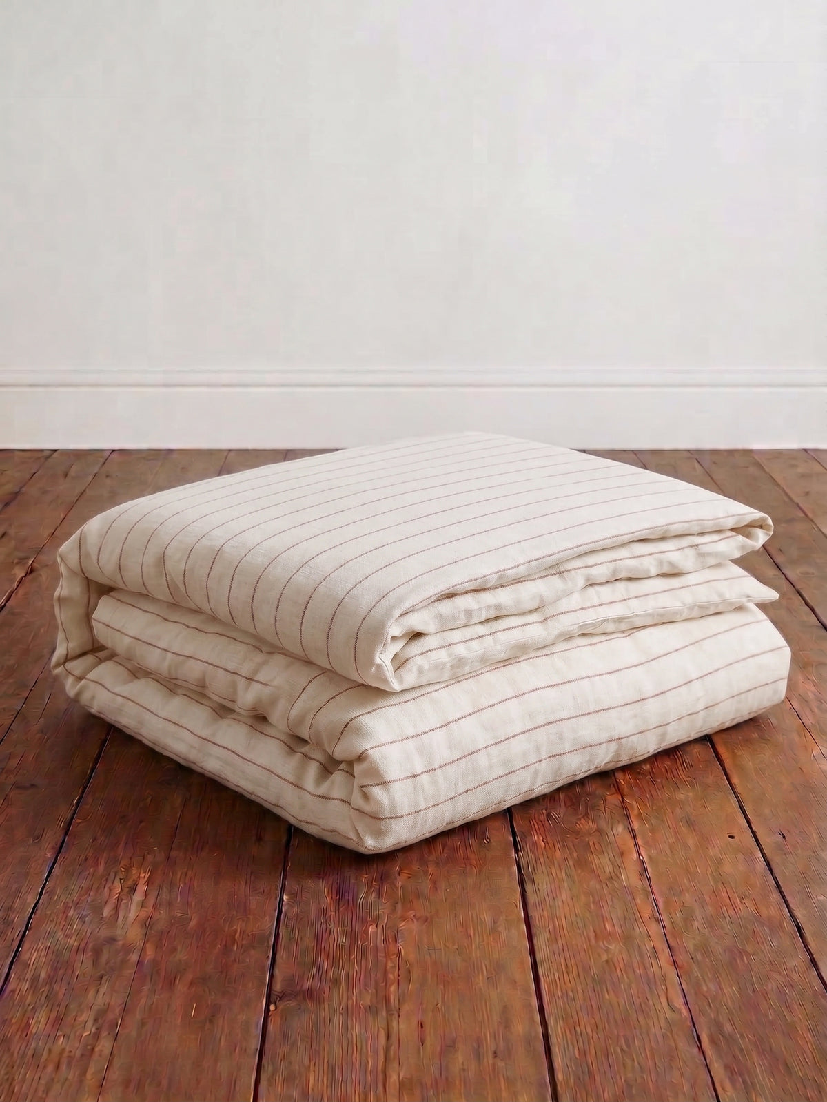 Linen Bedding Set - Sienna Stripe (10% off)